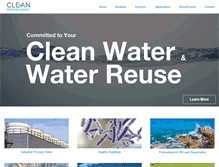 Tablet Screenshot of cleanmembranes.com